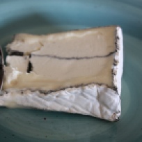 Humboldt Fog cheese by Sharona Gott